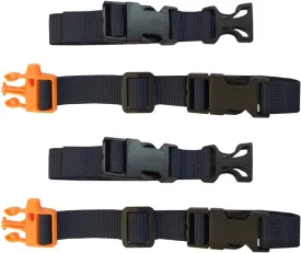 2 Pack Nylon Universal Backpack Chest Strap-3/4 Inch Webbing Chest Belt-AdjustableBackpack Sternum Strap (Dark Blue)