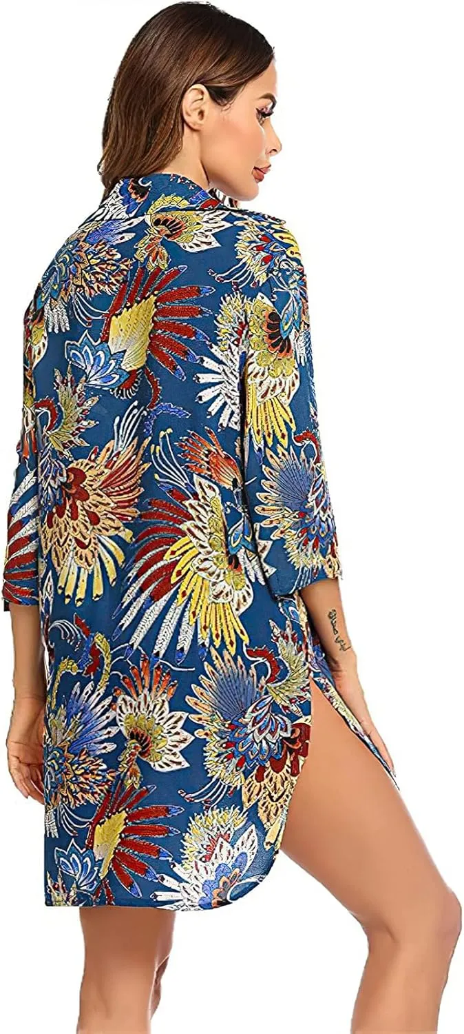 2025 New Bathing Suit Cover Up for Women Shirt Swimsuit Beach Bikini Cover ups for Pool