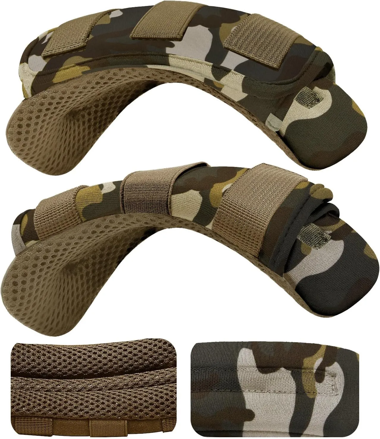 2Pcs Thick Cushioned Shoulder Pads, Anti-Slip Design and Breathable Mesh Pads for Shoulder Strap,Soft and Comfortable