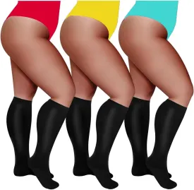 3 Packs Women Socks For New Mom Best Support for Athletic Running Cycling Cool Present Long Flight Must Haves