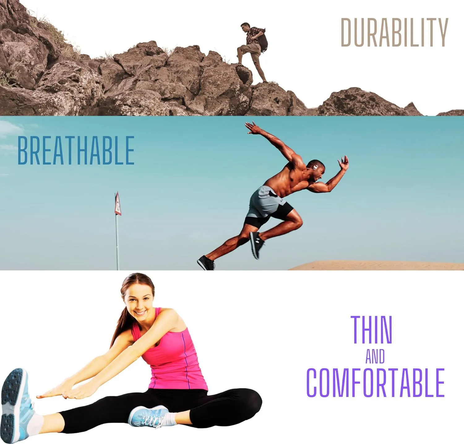 3 Pairs Breathable Cotton Ankle Socks for Men and Women  Thin, Non-Slip, Summer Comfort  Turkish Made