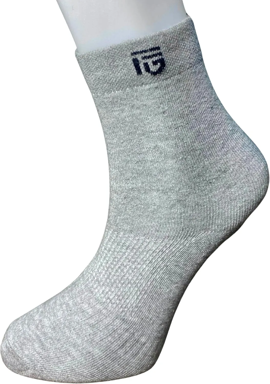 3 Pairs Breathable Cotton Ankle Socks for Men and Women  Thin, Non-Slip, Summer Comfort  Turkish Made