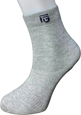 3 Pairs Breathable Cotton Ankle Socks for Men and Women  Thin, Non-Slip, Summer Comfort  Turkish Made