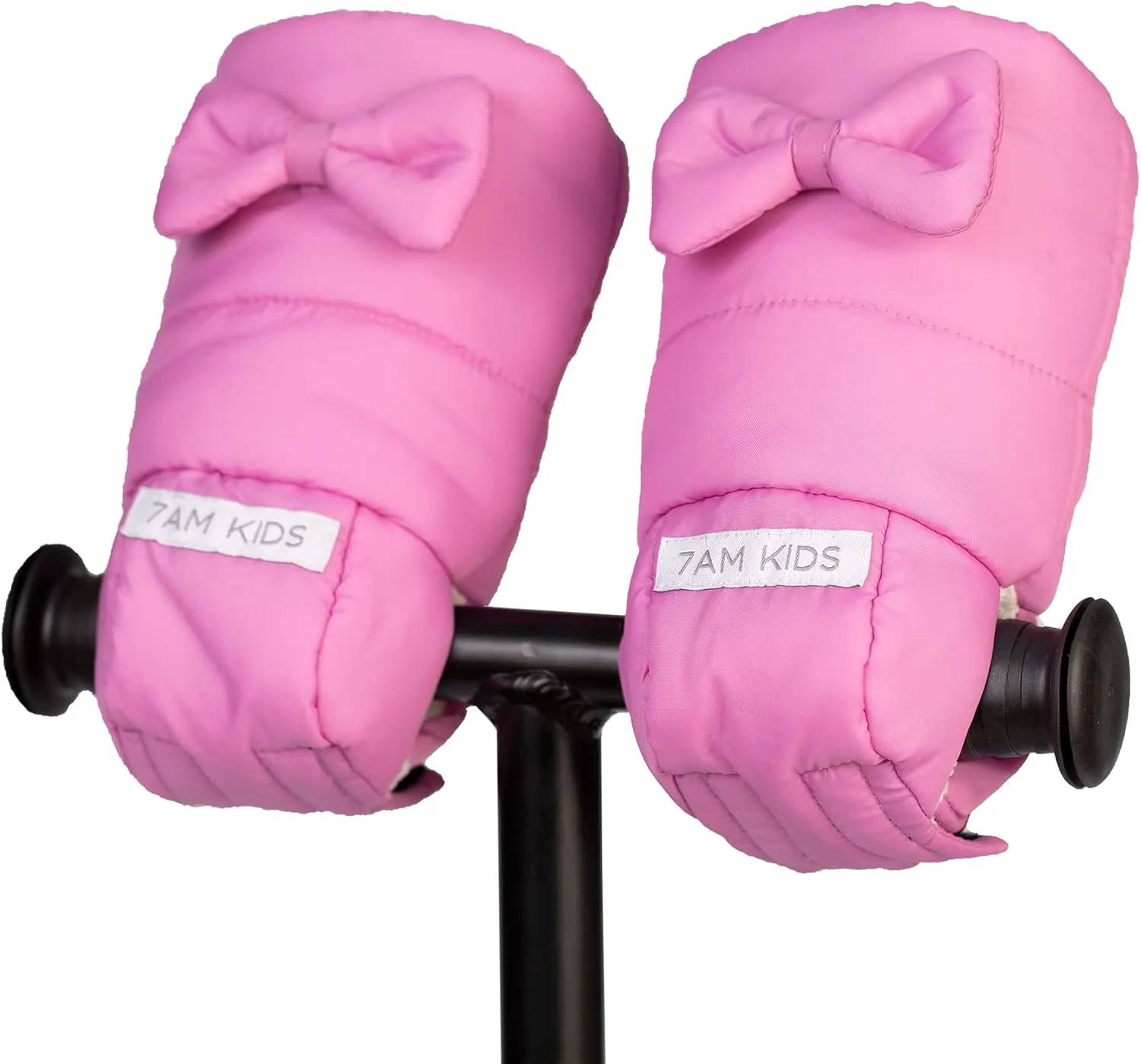 7AM Enfant Winter Gloves for Kids - Waterproof Kids Warmmuffs Gloves Hand Warmer for Scooters | Soft Plush Lined Interior