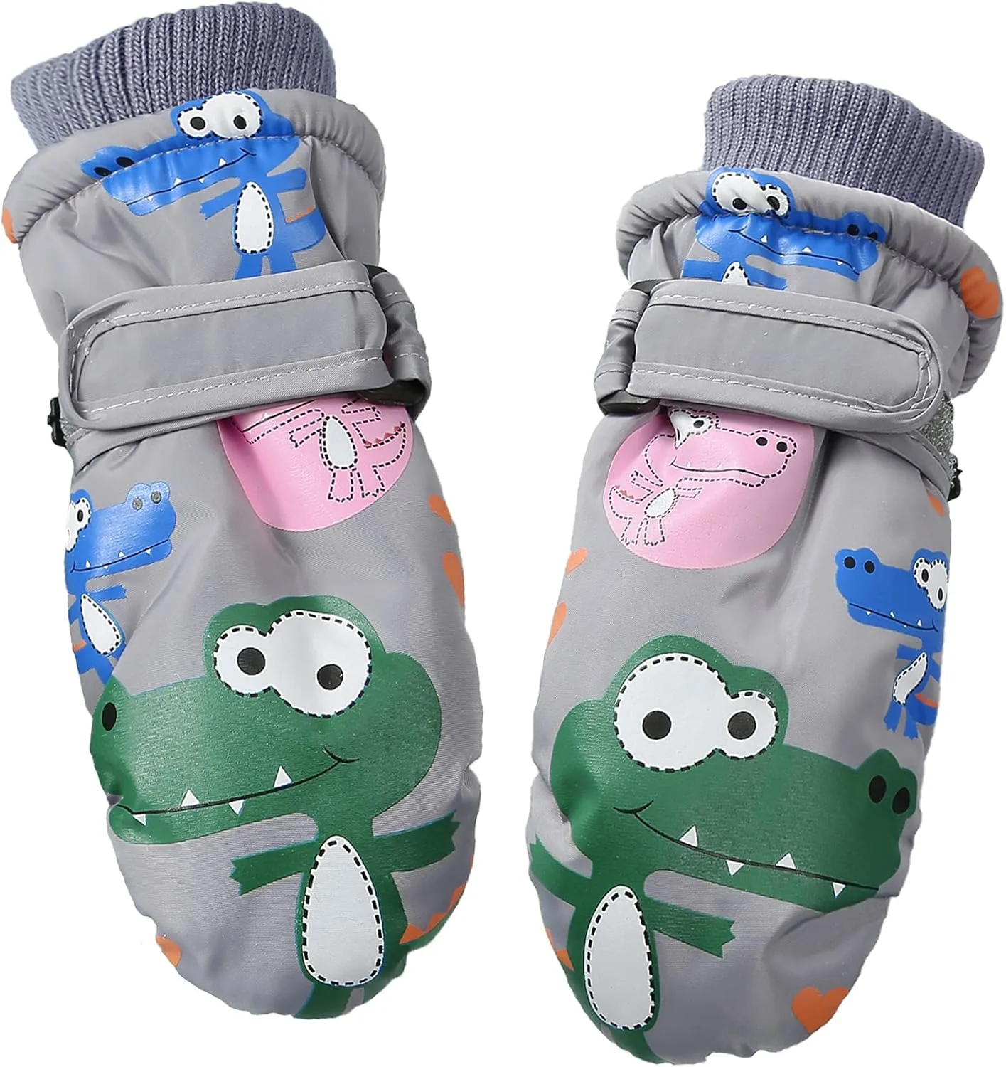 American Trends Toddler Waterproof Gloves Boys Girls Kids Winter Gloves Baby Mittens Ski Warm Snow