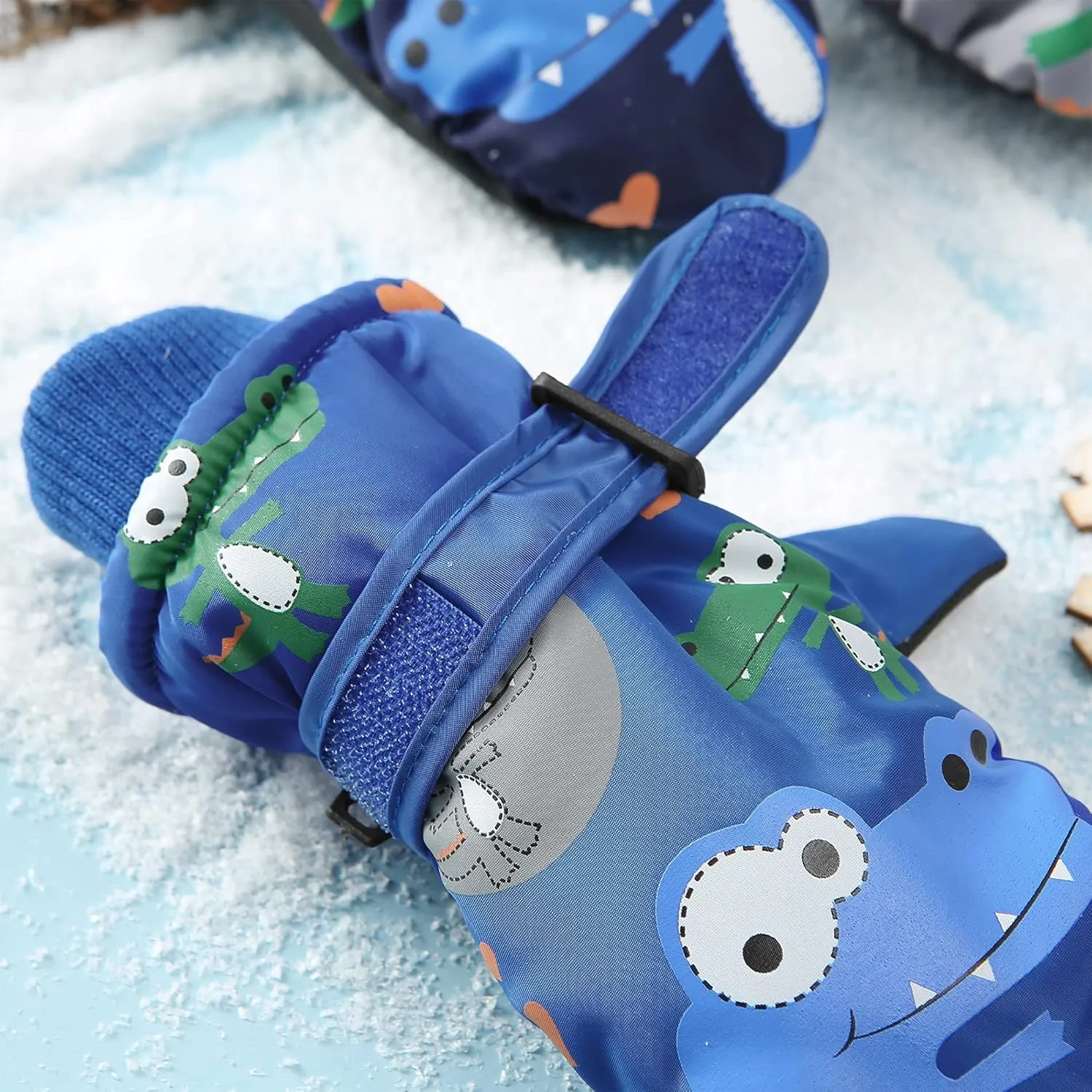 American Trends Toddler Waterproof Gloves Boys Girls Kids Winter Gloves Baby Mittens Ski Warm Snow