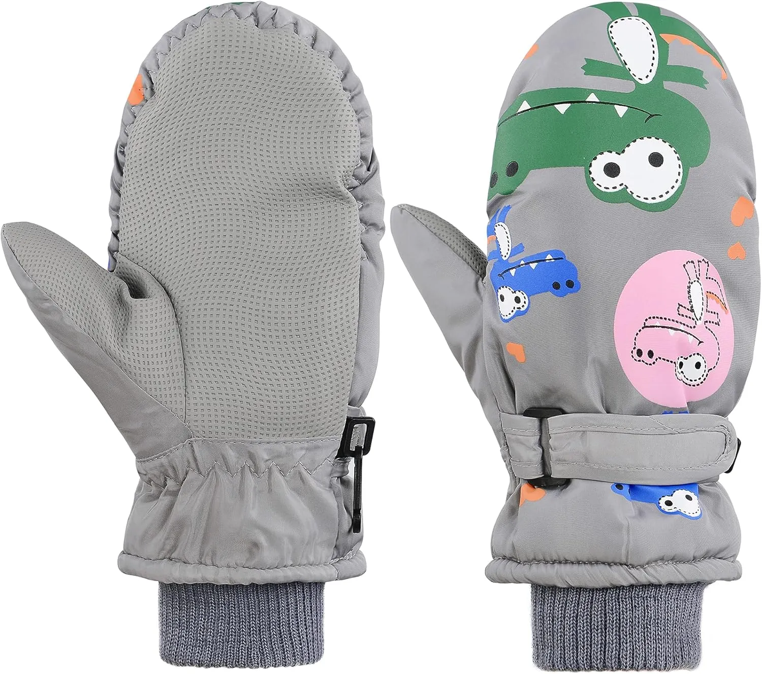 American Trends Toddler Waterproof Gloves Boys Girls Kids Winter Gloves Baby Mittens Ski Warm Snow