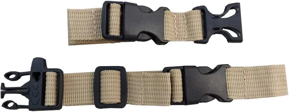 Backpack Chest Strap- Nylon - Adjustable Universal (Khaki)