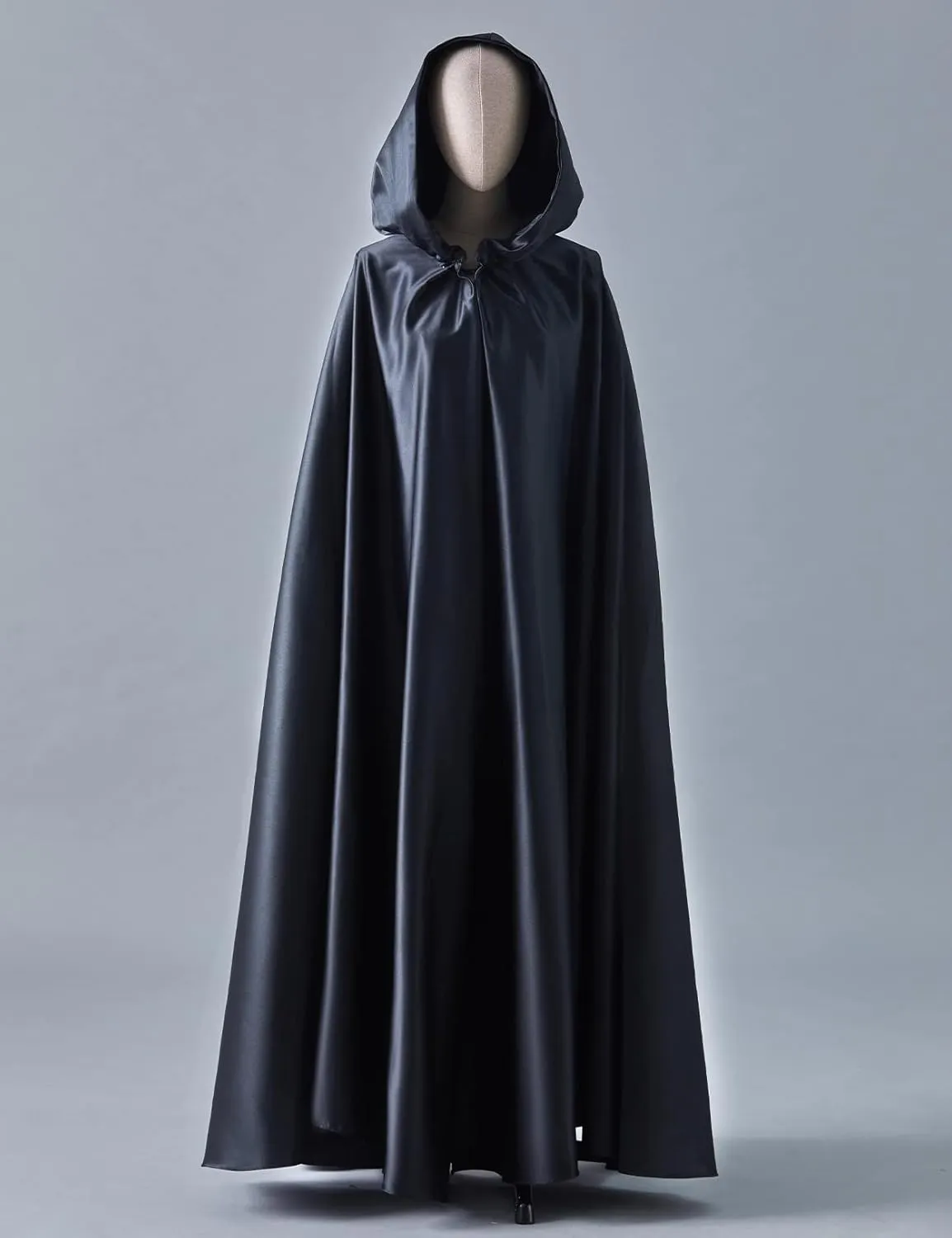 BEAUTELICATE Women's Wedding Hooded Cape Bridal Cloak Poncho Full Length