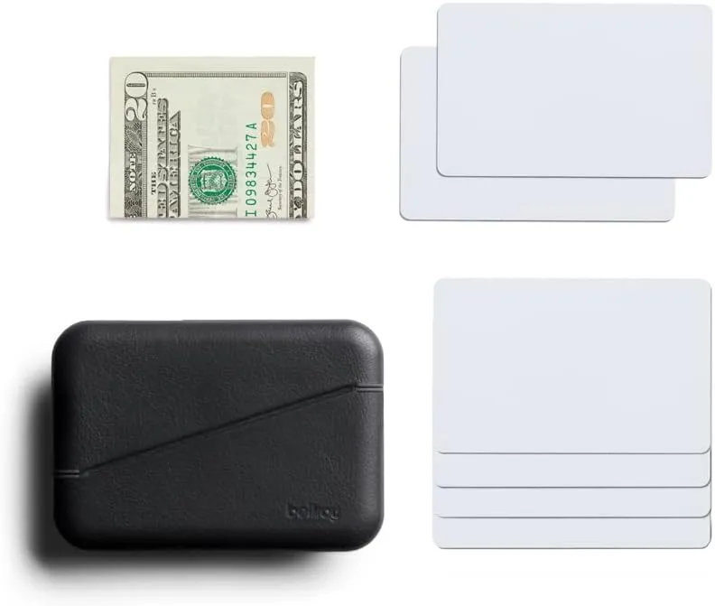 Bellroy Flip Case Second Edition ?C (Card Case, Hardshell Wallet) - Black