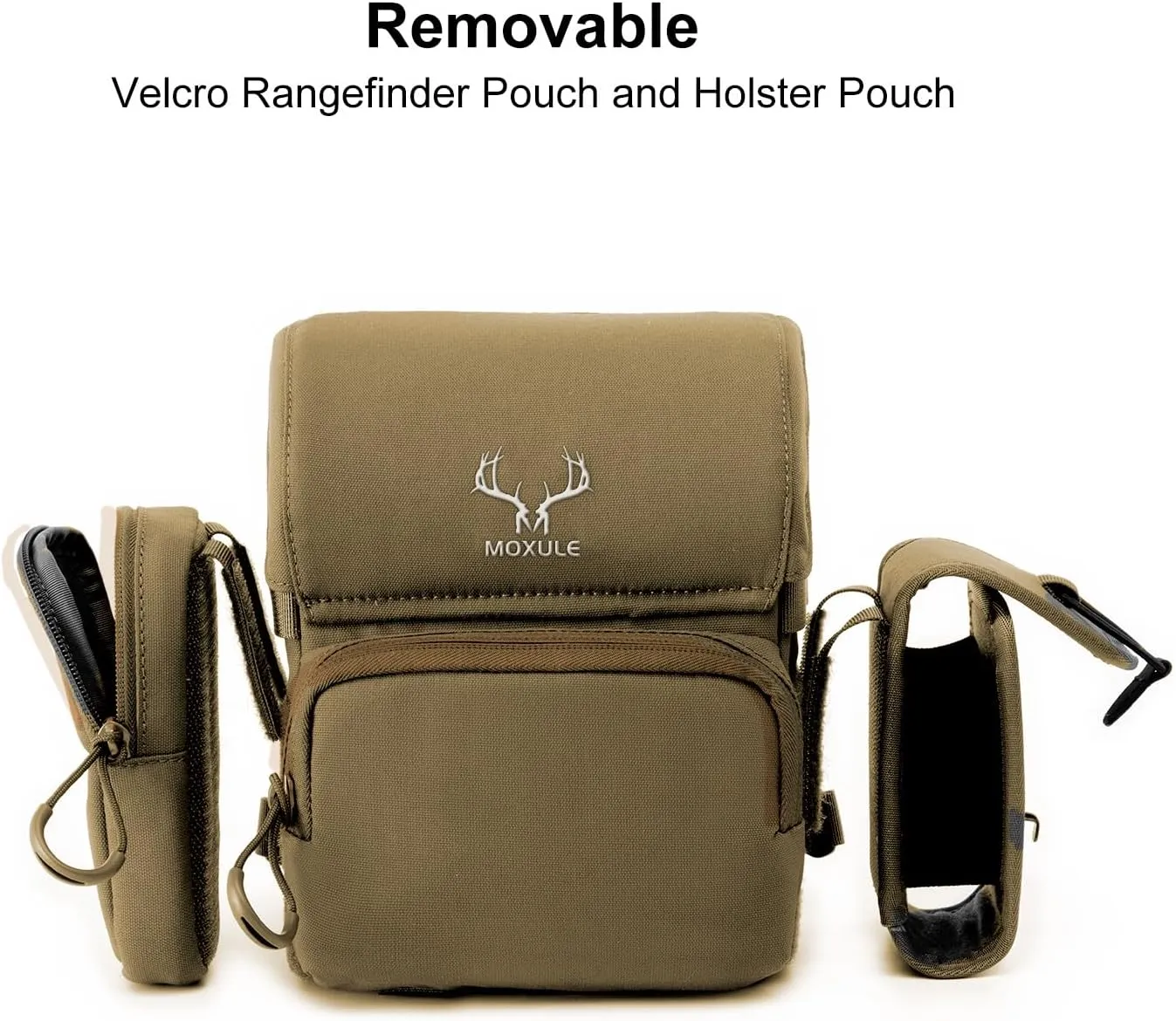 Binocular Harness Chest Pack: Bino Case with Rangefinder Pocket for Hunting Birdwatching and Hiking