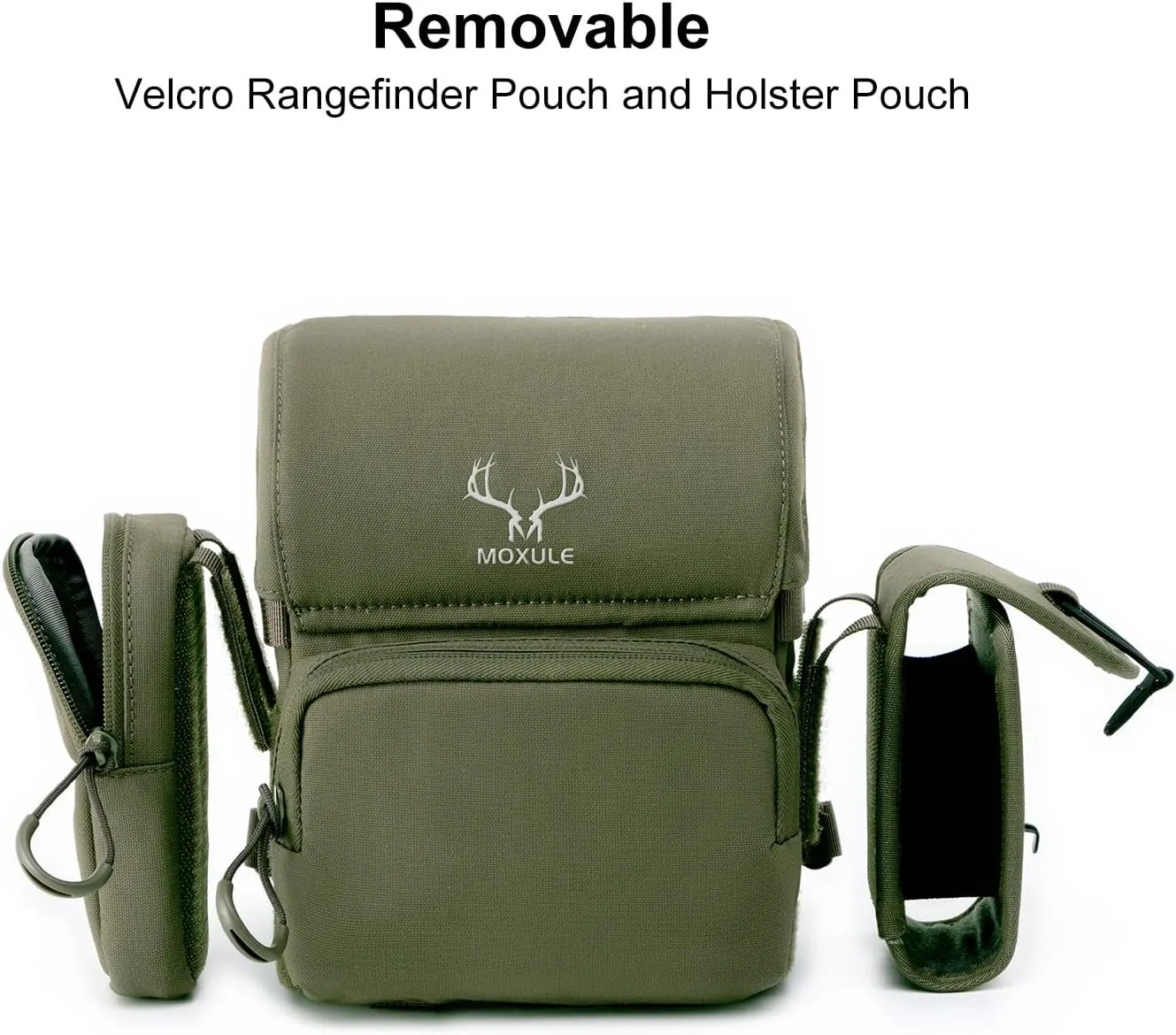 Binocular Harness Chest Pack: Bino Case with Rangefinder Pocket for Hunting Birdwatching and Hiking