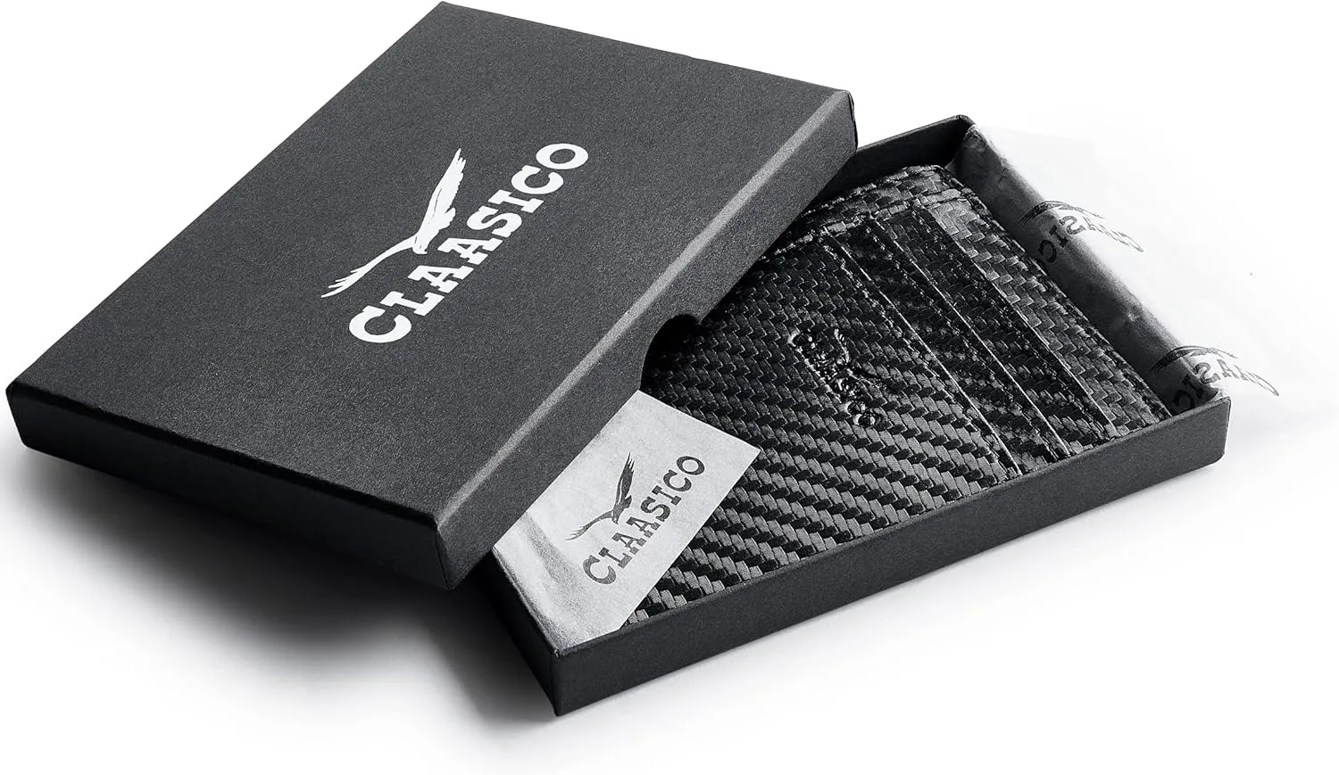 Claasico Front Pocket Small Mens Wallet RFID Blocking Genuine Leather Credit Card Holder