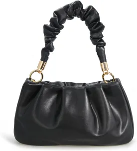 Cloud Pouch Bag Women Shoulder Handbag Soft Vegan Leather Vintage Hobo Chain Cross body Bag