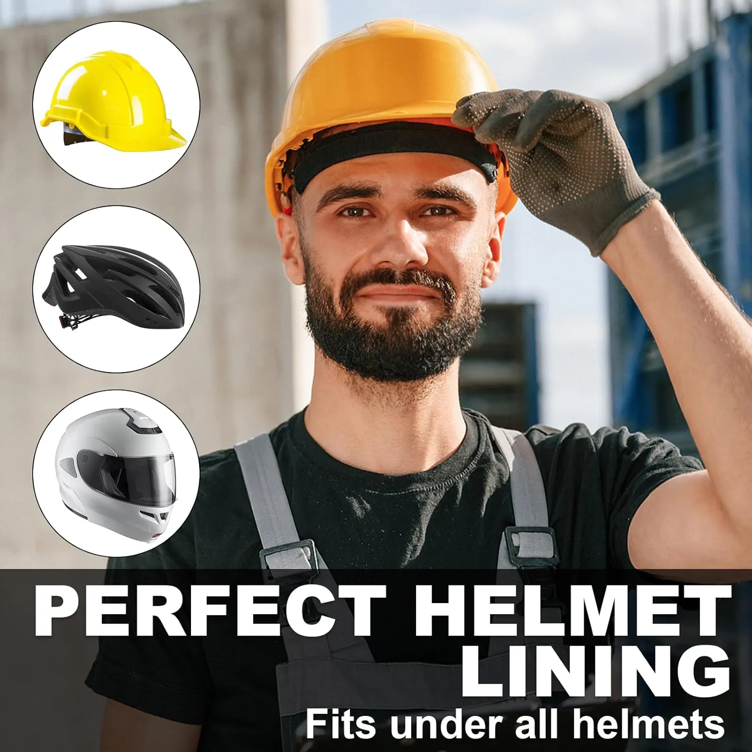 Cooling Skull Cap Helmet Liner, Sweat Wicking Cycling Cap Under Helmet Mesh Bike Hat for Men Women
