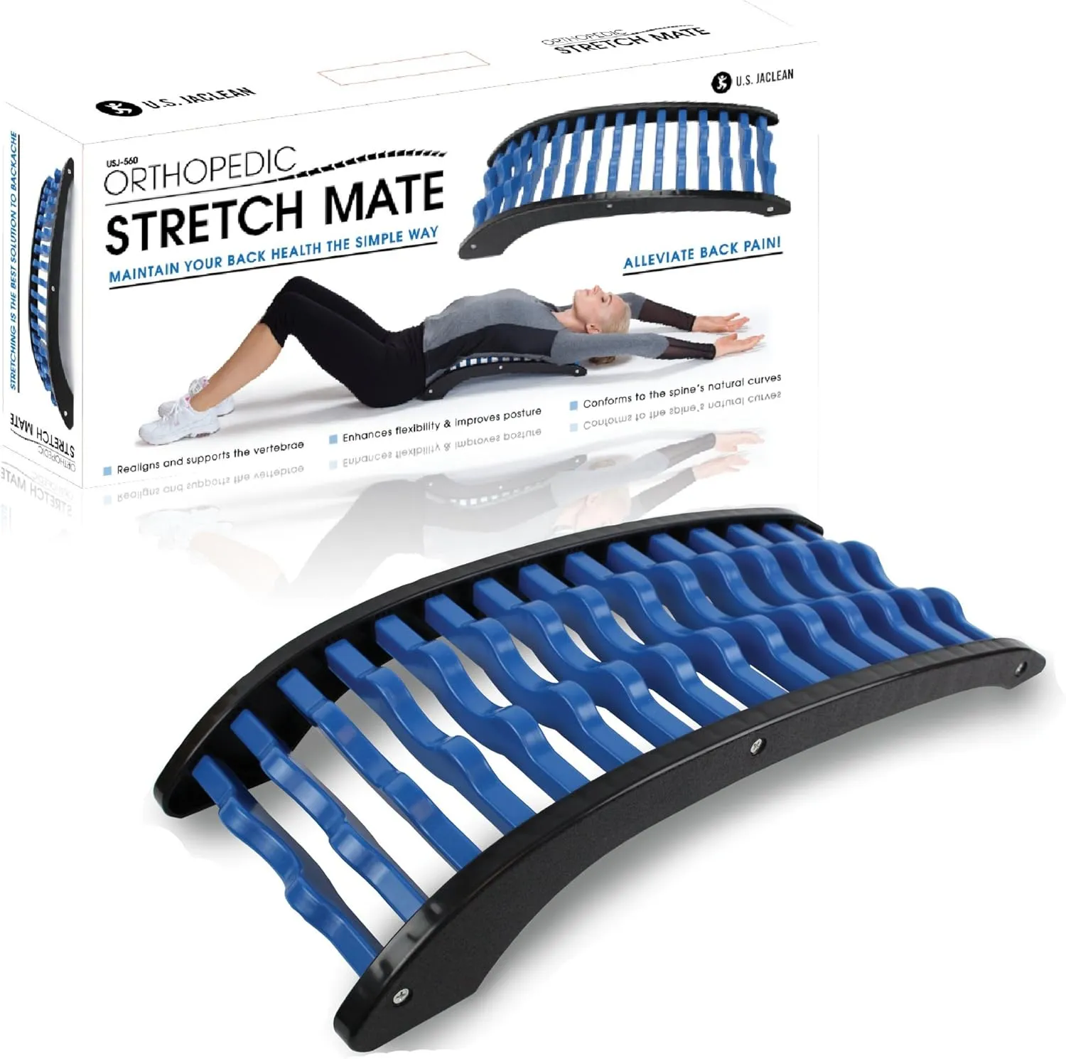 Daiwa Felicity Orthopedic Back Stretching Support Stretch Mate for Back and Sciatica Pain
