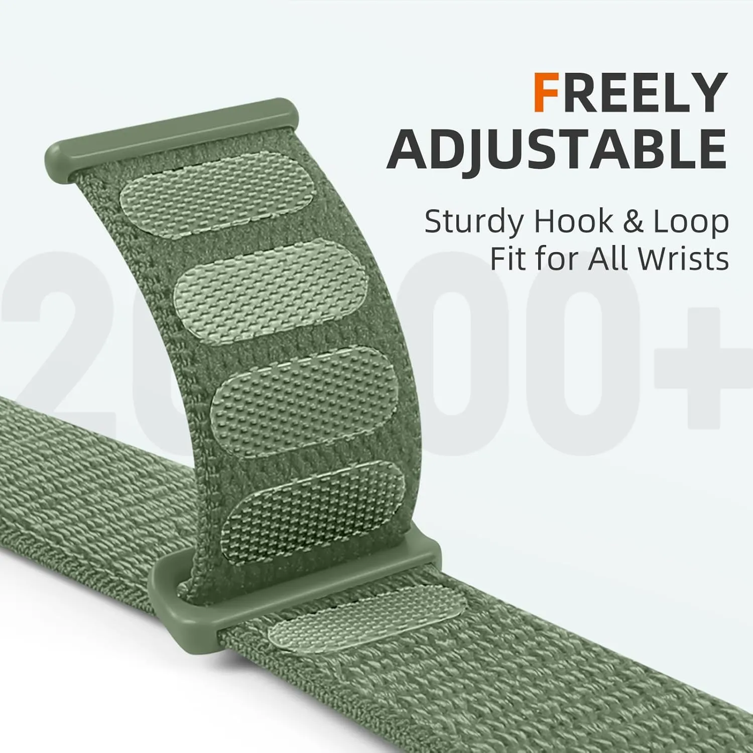 DaQin Nylon Sport Loop Compatible with Apple Watch Band 40mm 38mm 41mm 42mm 44mm 45mm 46mm 49mm, Soft Breathable Braided Wristbands for iWatch Band for Women Men Series 10 9 8 7 6 5 4 3 2 1 SE Ultra