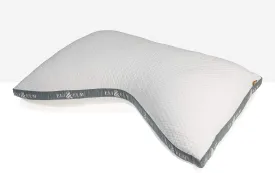 Eli & Elm | Best Ergonomic Side Sleeper Pillow for Neck Pain. Supportive Cooling Latex Fill with Luxury Breathable Cover. U-Shape Contoured Design. Queen Size Bed Pillow - 17" X 29"