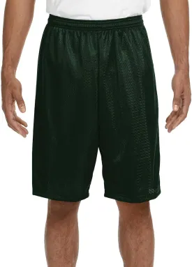 Hat and Beyond Mens Lightweight Basic Mesh Solid Basketball Jersey Workout Fitness Gym Shorts