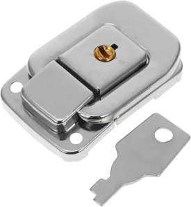 Iron Material Suitcase Lock Push to Close Latch Box Latch Lock Small Latch Vintage Box Buckle Minimalist Aesthetic