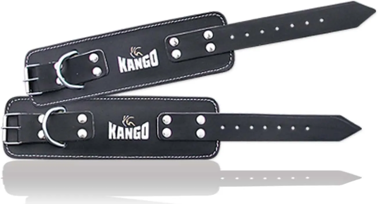 Leather Ankle Strap Leather Padded Sold Pair
