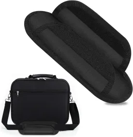 MoMbod 1Pcs Shoulder Strap Pad Universal Shoulder Relief Pad Black Decompression Air Cushions for Laptop Bag, Guitar, Safety Belt, Camera, Tactical Bag Strap (Black)