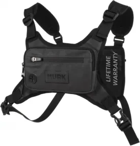 MVRK Water Resistant Chest Pack - Running Vest for Workouts, Running Phone Holder Extra Storage, Lightweight Running Pack