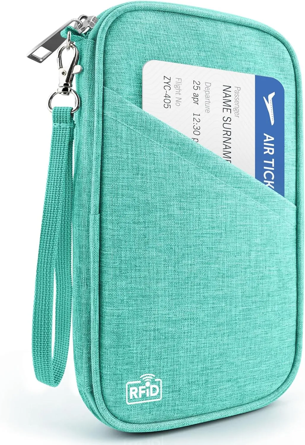Passport Holder Family RFID Travel Document Organizer for Women Waterproof Passport Wallet Men Portable Case for Cards