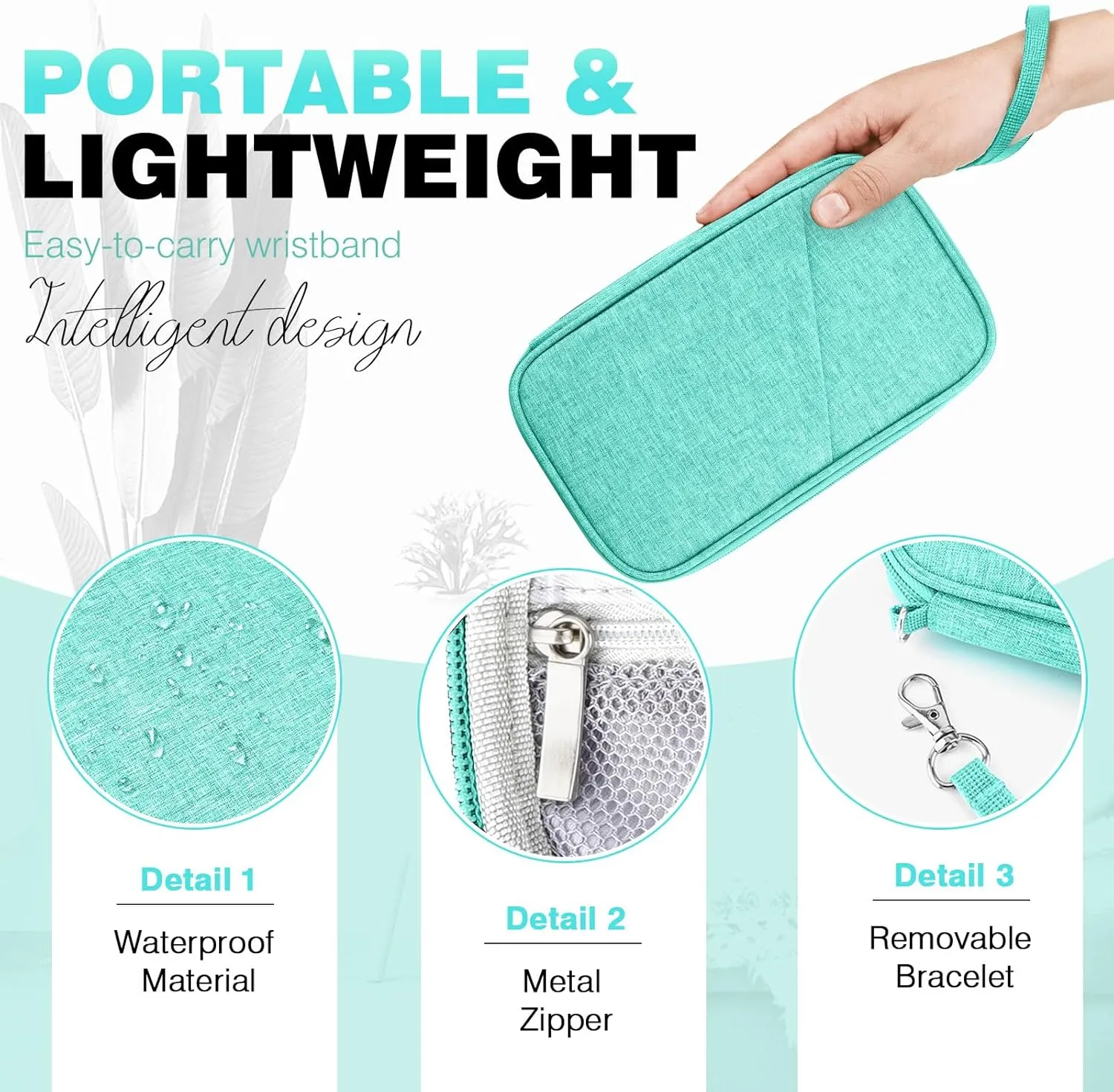 Passport Holder Family RFID Travel Document Organizer for Women Waterproof Passport Wallet Men Portable Case for Cards