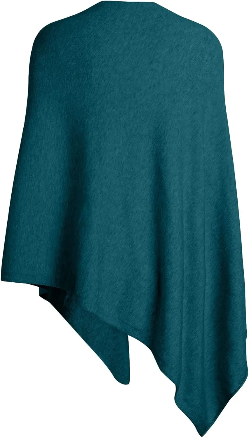 PULI Women's Versatile Knitted Shawls Scarf Poncho Sweater with Buttons Lightweight Spring Summer Fall Wraps