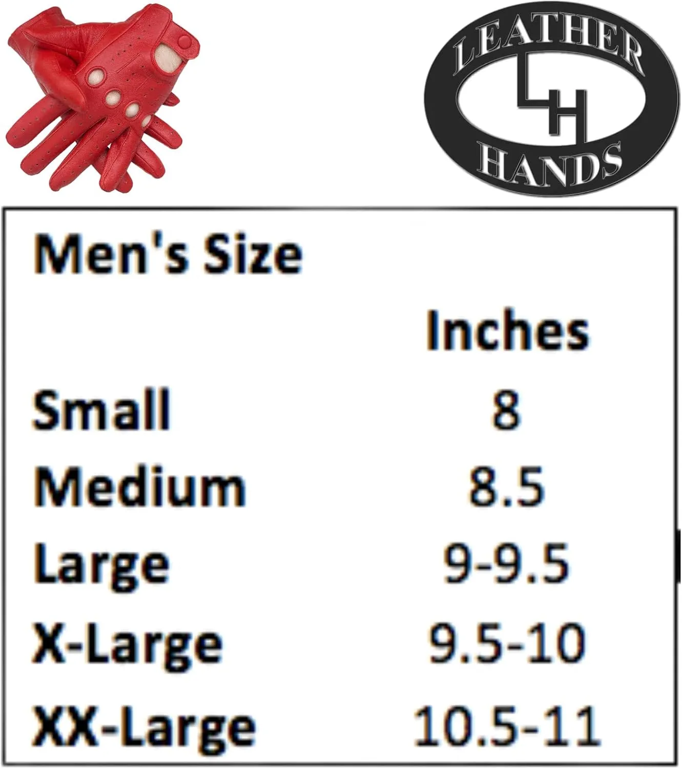 "NA" Men's Dress Driving Genuine Sheep Leather Unlined Gloves