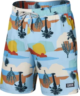 SAXX Underwear Co. Men's Oh Buoy 2N1 Volley 7" with Built-in Pouch Support, Fashion