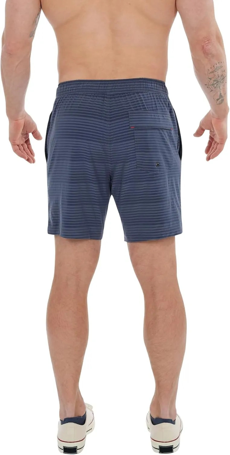 SAXX Underwear Co. Men's Oh Buoy 2N1 Volley 7" with Built-in Pouch Support, Fashion