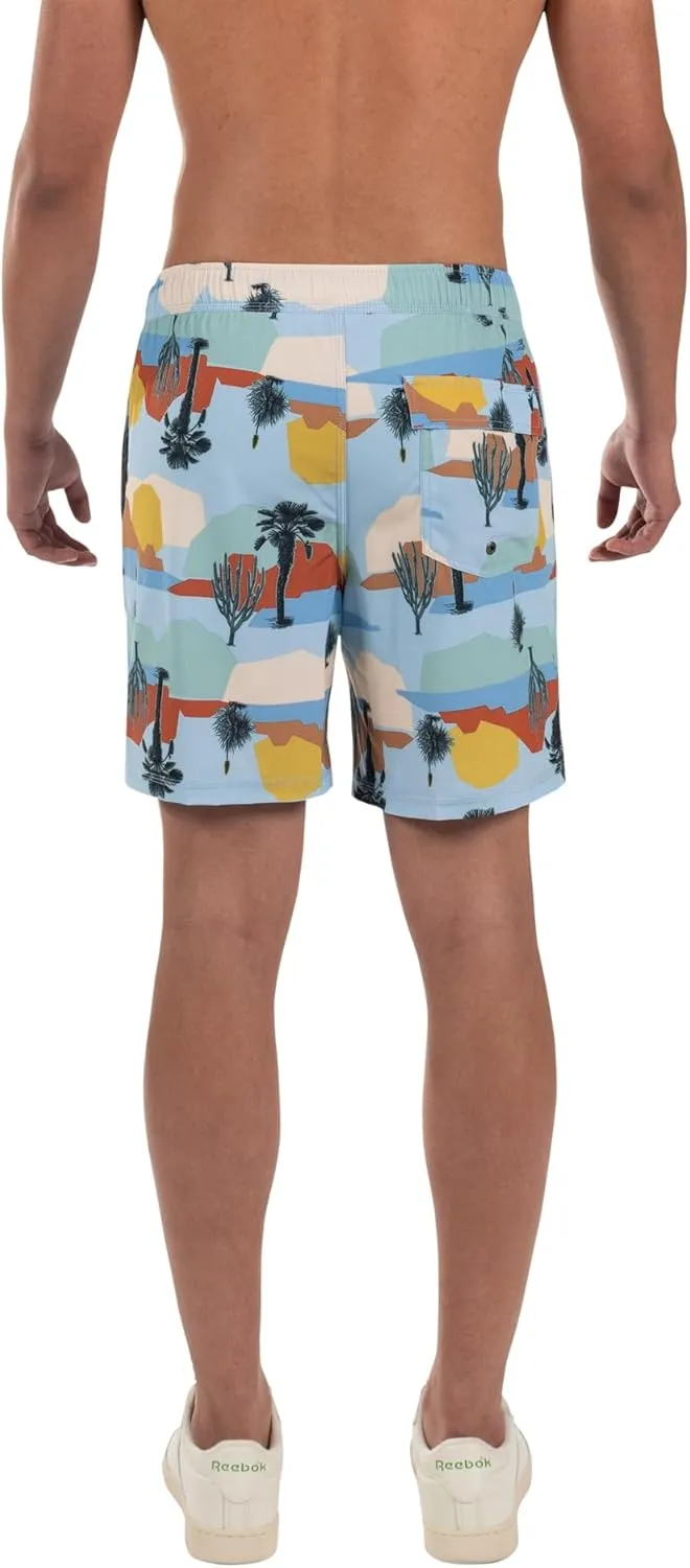 SAXX Underwear Co. Men's Oh Buoy 2N1 Volley 7" with Built-in Pouch Support, Fashion