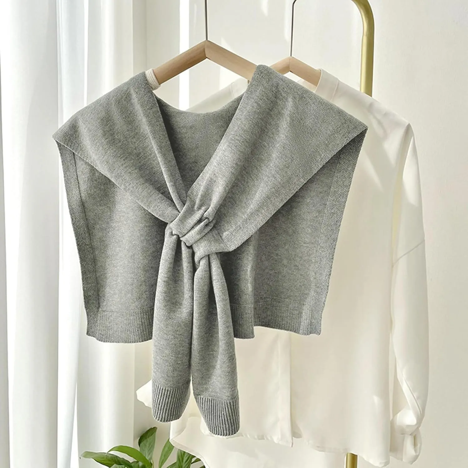 Shoulder Wrap Keep Warm Thermal Chic Breathable Lady Fall Scarf