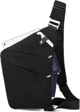 Sling Bag Cross Body Bag, Anti Theft Crossbody Bags for Travel Lightweight Chest Shoulder Bags for Women Men