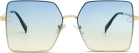 SOJOS Trendy Square Sunglasses Womens Big Oversized Designer Style UV Protection Sunnies Shades SJ1170