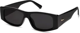 SOJOS Trendy Y2K Rectangle Polarized Sunglasses for Women Men Fashion Designer Rave Sunglasses SJ2228