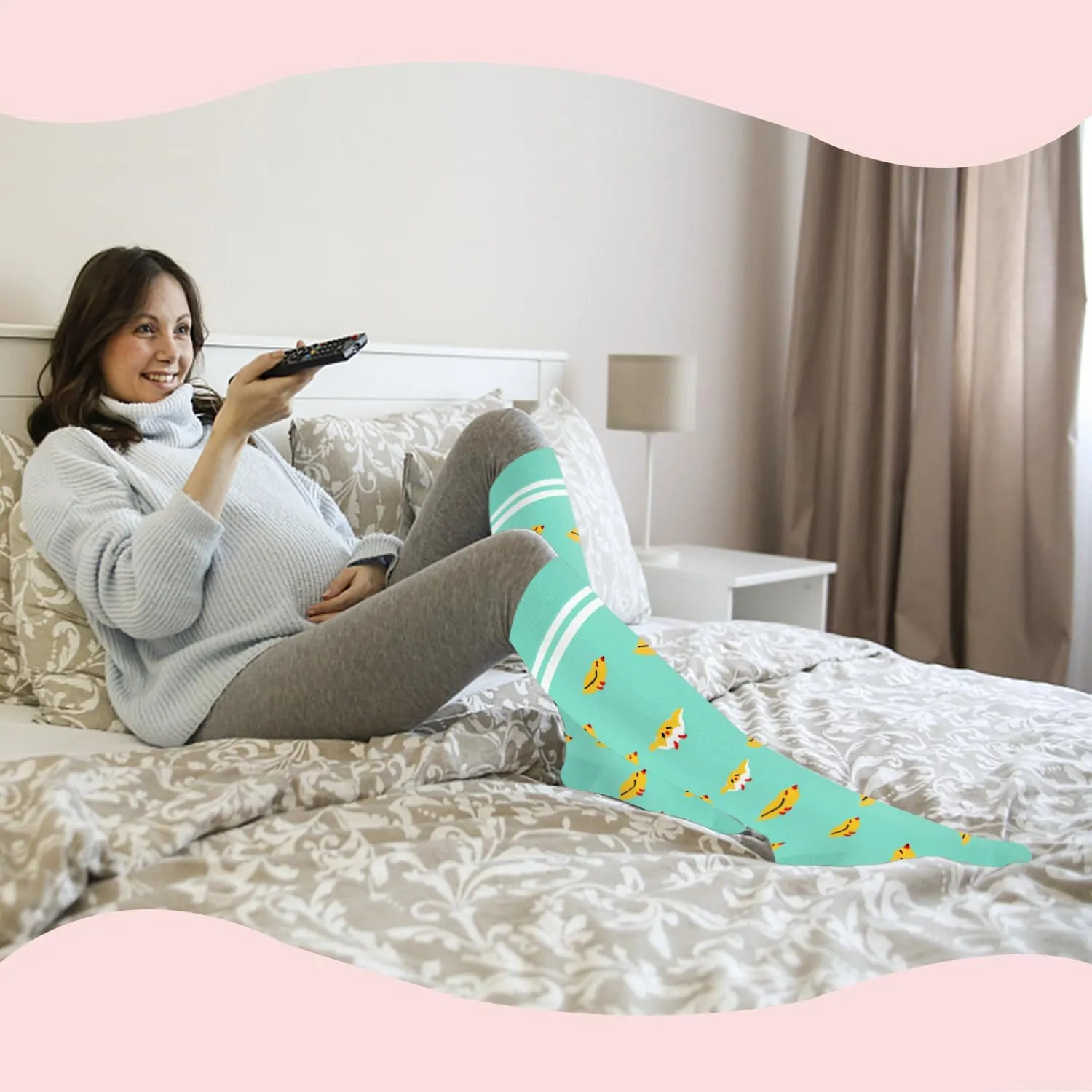 Sooverki Compression Socks for Women Men Circulation 6 Pairs-Best Compression Stockings For Running,Athletic,Nursing