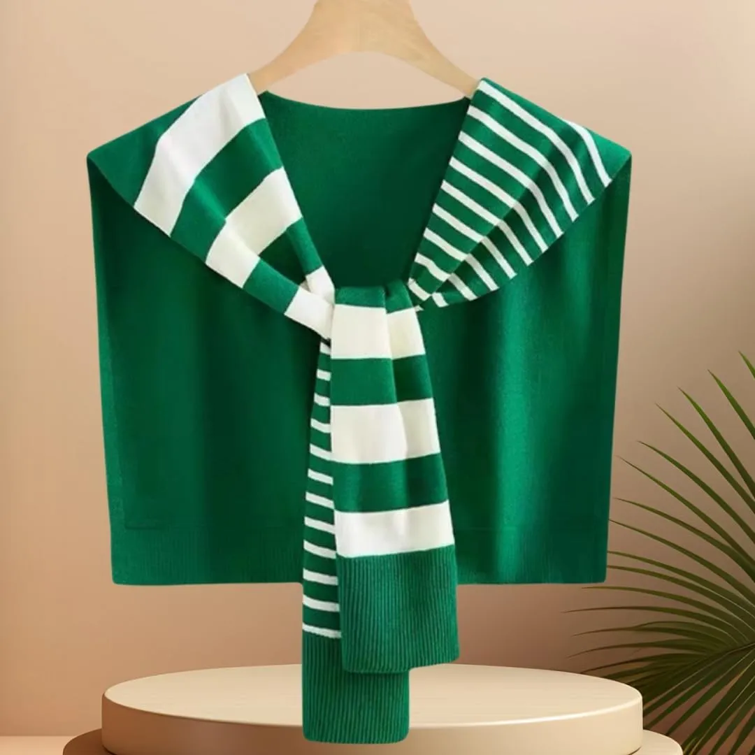 Sweater Shawl Wraps for Women Sweater Knitted Knotted Shawls Travel Casual Scarf Cape Shoulder Tops Fashion Wrap
