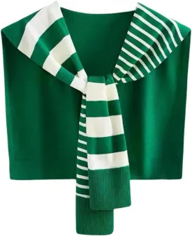 Sweater Shawl Wraps for Women Sweater Knitted Knotted Shawls Travel Casual Scarf Cape Shoulder Tops Fashion Wrap