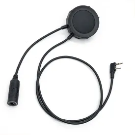 Tactical Headset Kenwood Version PTT Military Standard 7.0 Plug for Radio Adapter