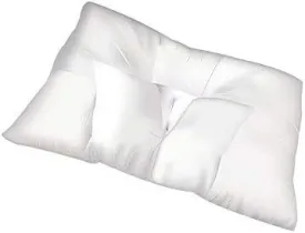 Traction Neck Pillow for Cervical Support - New and Improved Bed Pillow for Side Sleeping and Back Sleeping, Neck and Shoulder Relaxer Contour Orthopedic Bed Pillow (Small (20x15))