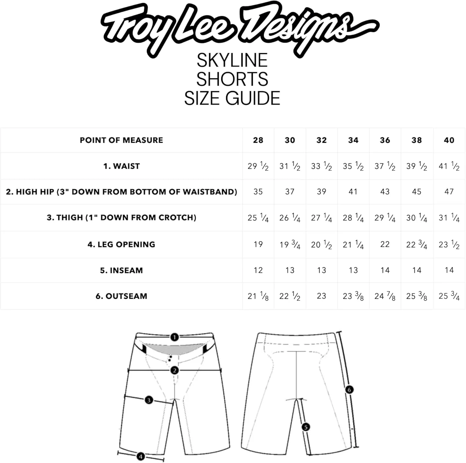 Troy Lee Designs Skyline Mountain Bike MTB