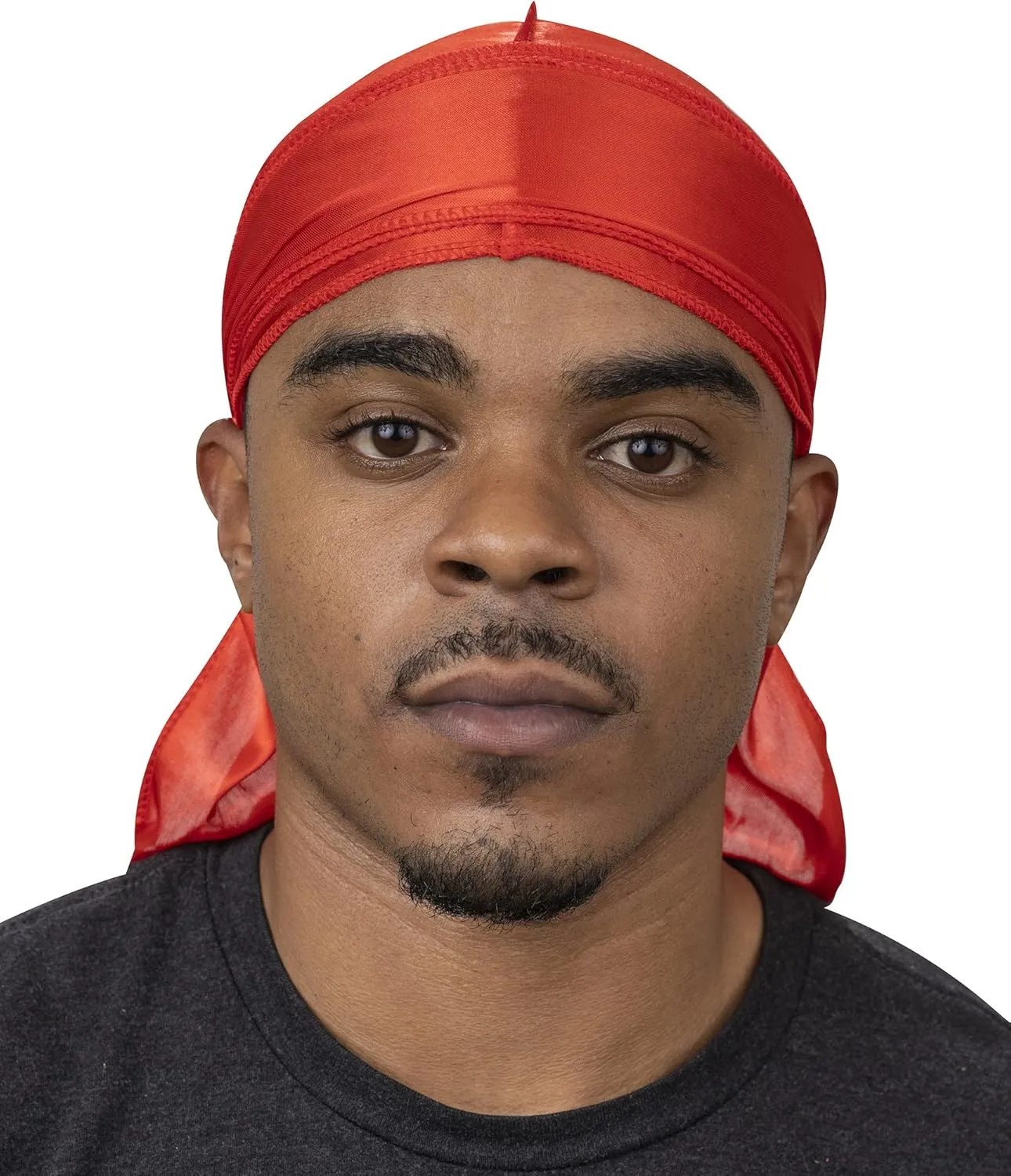 Veeta Superior Silk Durag - Smooth Silk Durag for Men & Women, Long Double Wide Straps, Outside Seam Triple Stitch Du Rag