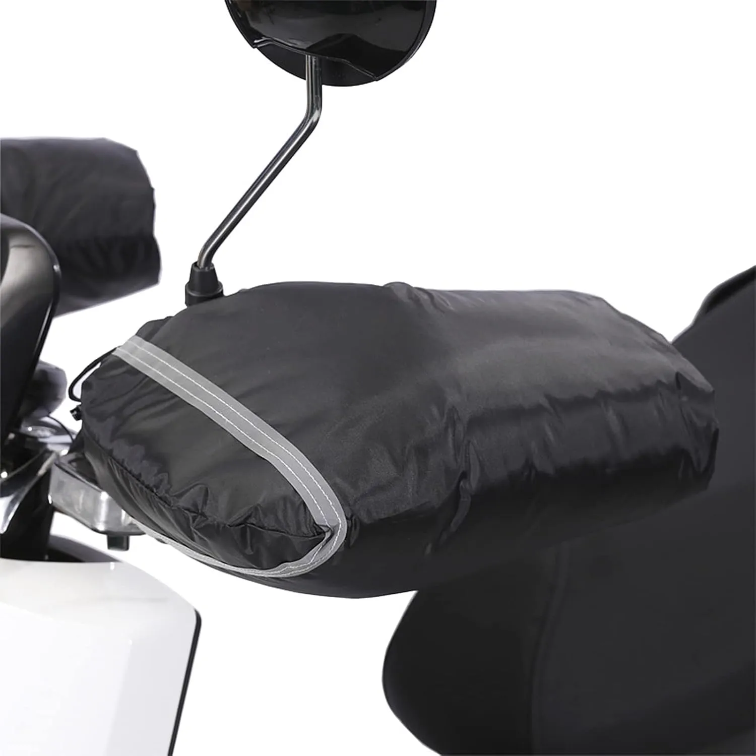 XGOPTS Universal Motorcycle Handlebar Gloves - Muffs ATV/Snowmobile/Scooter Handle Grip Gauntlets Winter Warmer Thermal Cover Gloves Wind and Waterproof Hands Warmer Mitts for Cold Weather